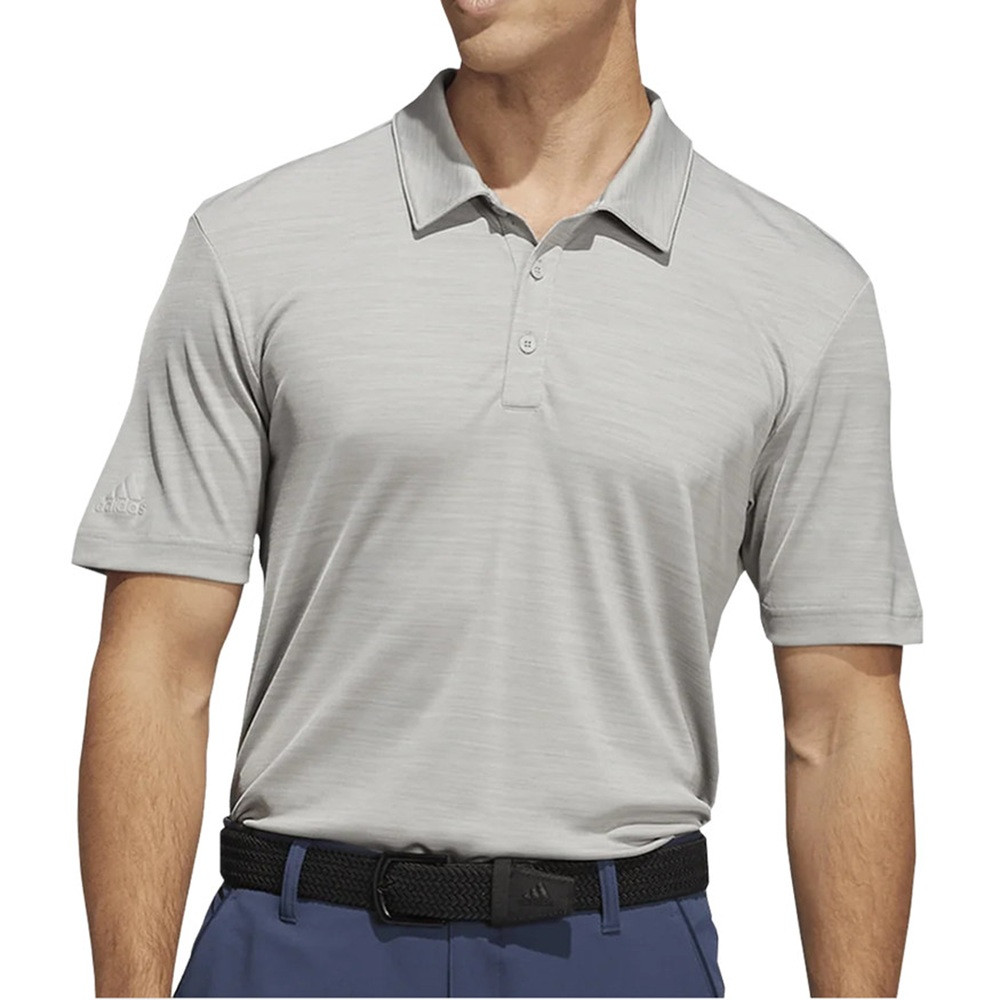 Adidas Lifestyle Heather Polo - Maple Hill Golf